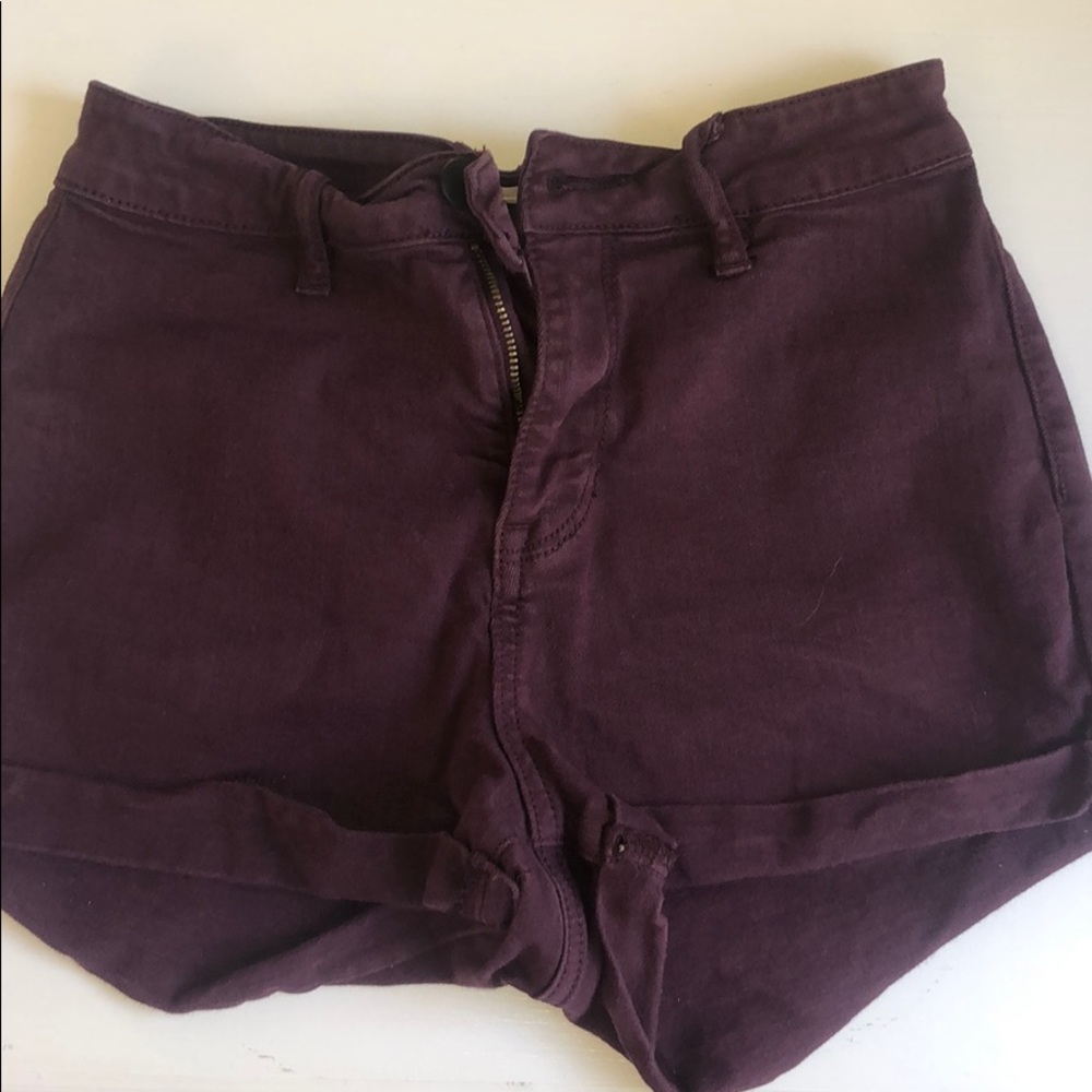 Bullhead Denim Super High Rise Shorts